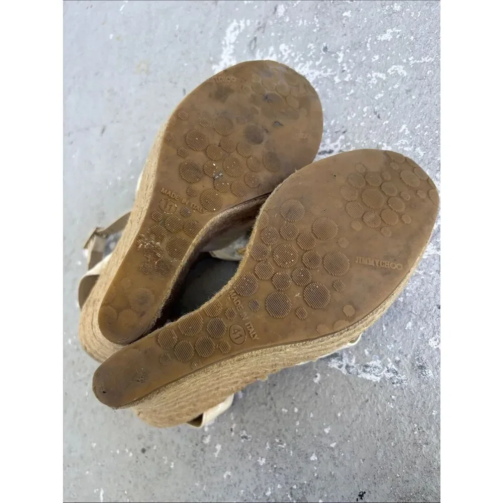 Jimmy Choo Phoenix platform espadrilles